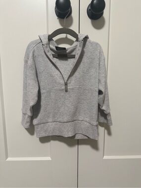 Little Bipsy waffle hooded sweatshirt 2-3T
